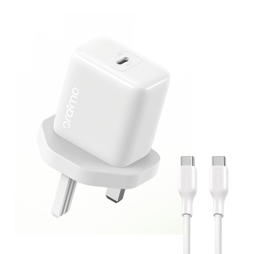 Oraimo PowerCube 202 UK Type 20W Compatible Charger Kit